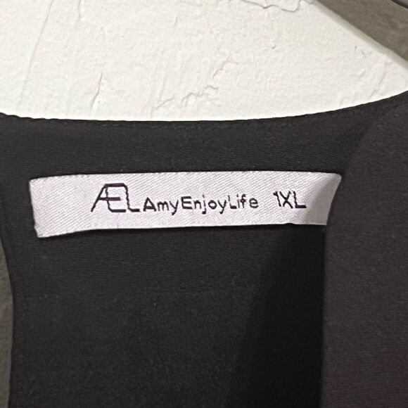 AEL Amy Enjoy Life by SHEIN Blouse 1XL - Picture 3 of 6